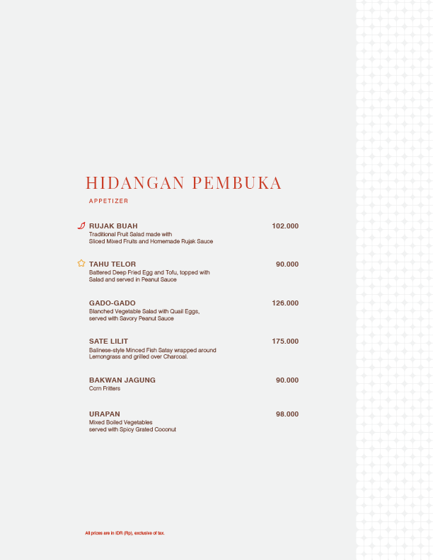 Warung Menu Page 3