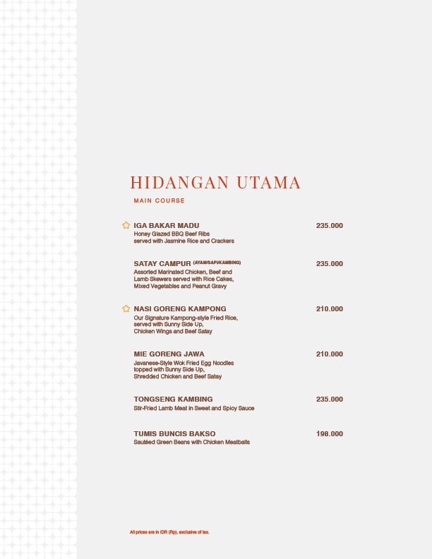 Warung Menu Page 6