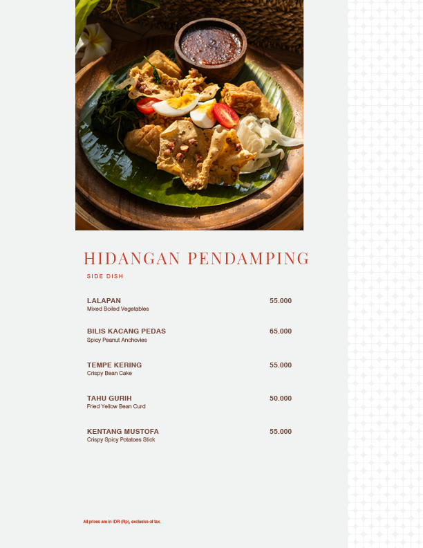 Warung Menu Page 13