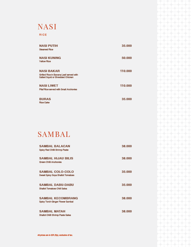 Warung Menu Page 15