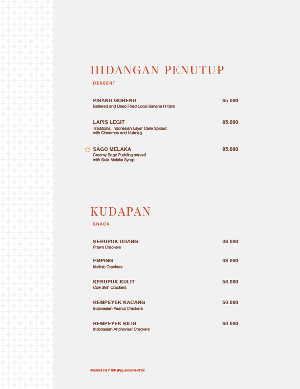 Warung Menu Page 16